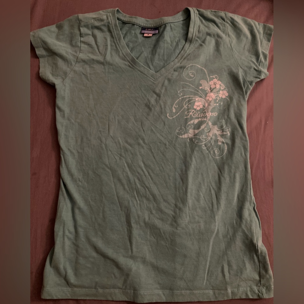 Brand- emi (?) Color- turquoise  Size- Small